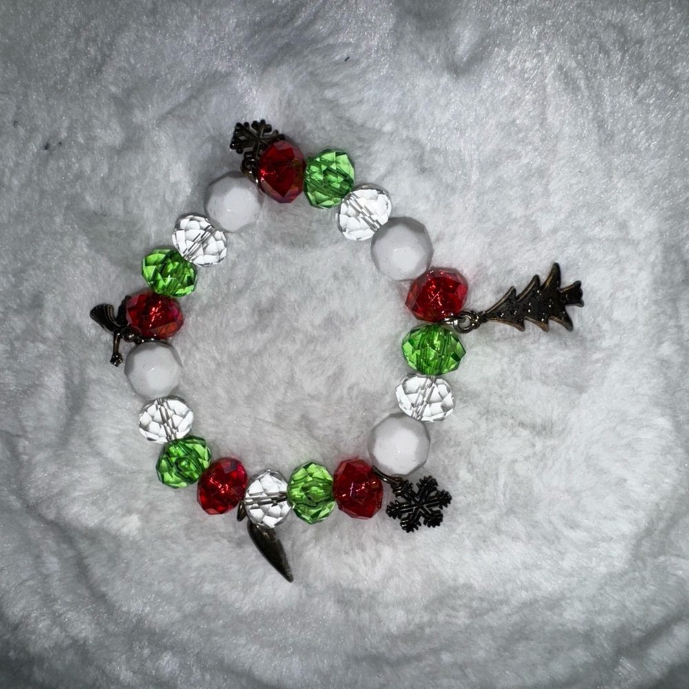 Christmas charm bracelet